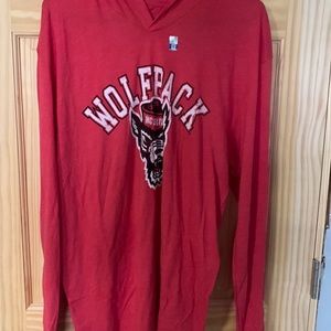NC State Wolfpack hooded sweatshirt